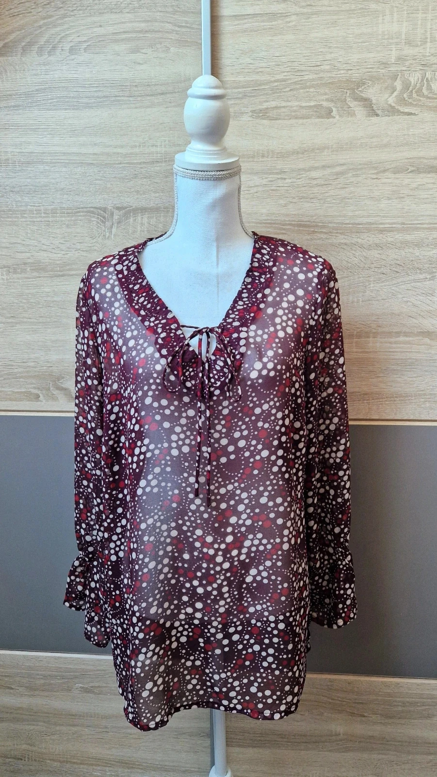 Blouse transparente